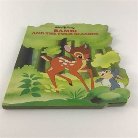 Walt Disney Bambi And The Four Seasons Classic Large Hardcover Book