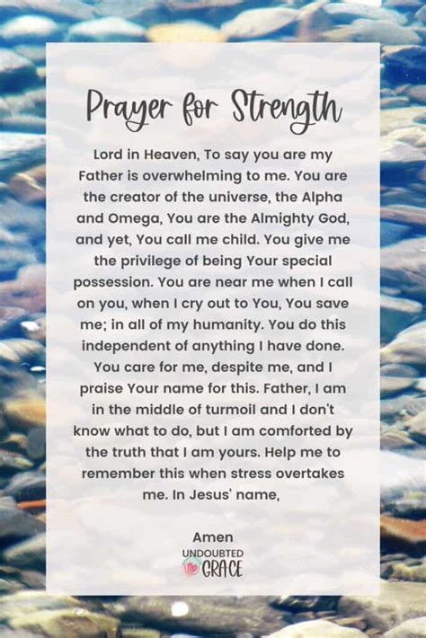 15 Encouraging and Powerful Prayers for Strength, Courage, and Peace ...