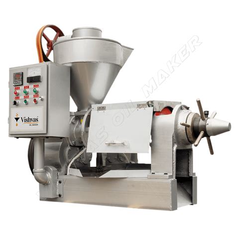 Cold Oil Press Machine Commercial VI 3000 A Vishvas Oil Maker