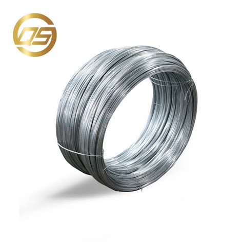 Hot Dipped Iron Gi Galvanized Steel Wire Quanshuo Metal Materials