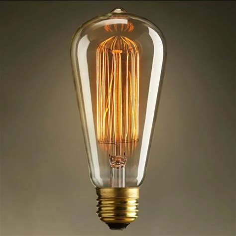 Edison Bulb E27 220v 110V Edisons Lamp Retro Edison Bulbs 40w ST64