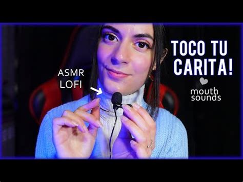 Asmr Espa Ol Mouth Sounds Para Dormir Susurros Tocando Tu Cara