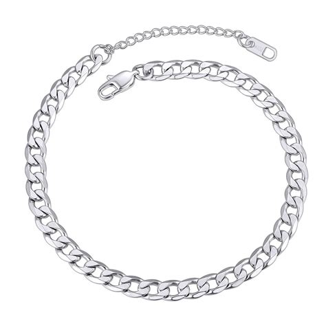 Chainspromax Anklets For Women Stainless Steel Barefoot Jewelry Ankle
