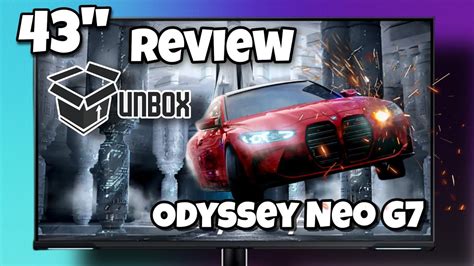 SAMSUNG ODYSSEY NEO G7 43 REVIEW G70NC S43CG700 YouTube