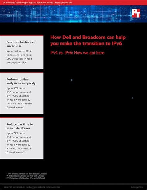 How Dell And Broadcom Can Help You Make The Transition To IPv6 PDF