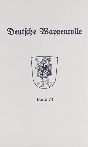 Deutsche Wappenrolle Band Verein Der Herold Amazon De B Cher