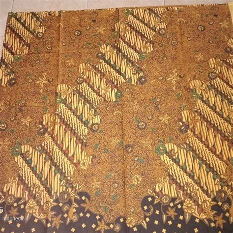 Kain Batik Motif Klasik Coklat Batik Lintang Asmoro