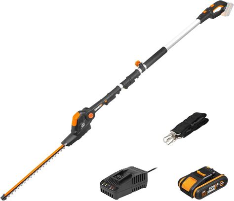 Worx V V Max Taille Haie T Lescopique Sans Fil Lame De Cm