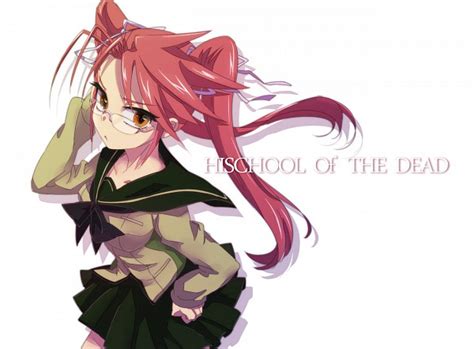 Takagi Saya Gakuen Mokushiroku Highschool Of The Dead Image By