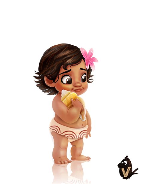 Baby Moana Moana Character Design Disney Characters