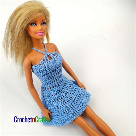 Barbie Simple Sheath Dress Free Crochet Pattern 55 OFF