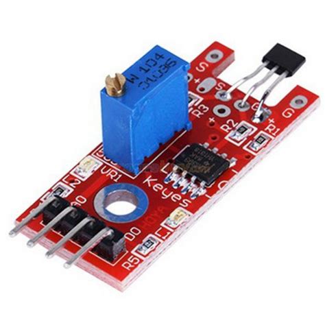 Ky 024 Linear Magnetic Hall Effect Sensor Module Buy Online At Low Price In India