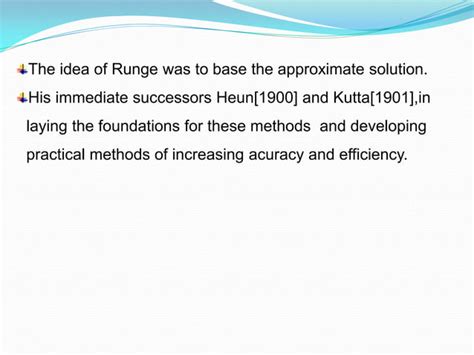 Runge Kutta 2nd Order PPT