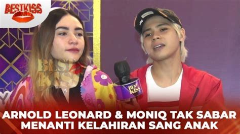 Arnold Leonard Dan Moniq Crasivaya Menanti Kelahiran Anak Jelang