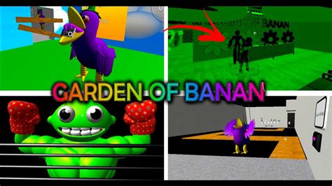 Secret Monster Garden Of Banan Chapter Fan Game Garten Of Banban