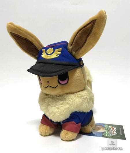 Pokemon Center 2018 Let S Go Pikachu And Eevee Campaign Eevee Plush Toy Version 2 Officer