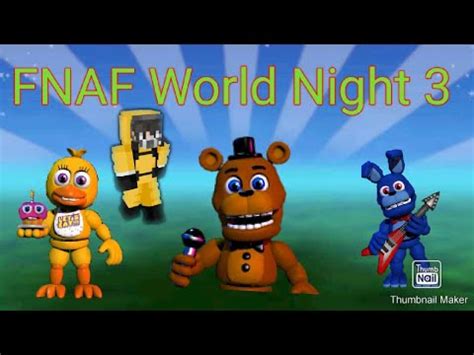 FNAF World Night 3 Health Inspector Minecraft Roleplay Season 0