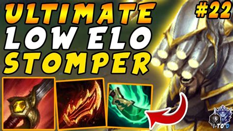 WIN STOMP Low Elo Games FAST With Master Yi Jungle Victory Guaranteed