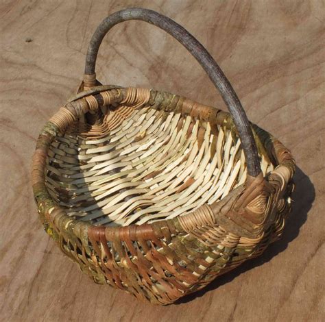 Panier Anse Bourdaine Vannerie Sauvage Panier En Osier Housse