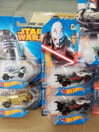 Hot Wheels Pzas Star Wars Caja Cerrada De Fabrica Cgw Env O Gratis