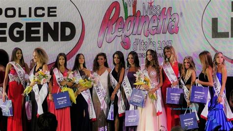 Miss Reginetta Ditalia 2017 Finale Nazionale Seconda Parte Porto