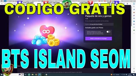 Codigo Gratis Para Bts Island De Amazon Prime Gaming Paquete De Oro