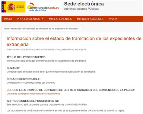 Consultar estado tramitación expediente Aquí