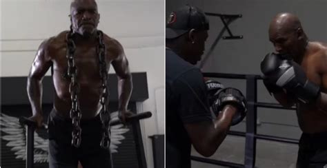 57-Year-Old Evander Holyfield Drops Terrifying Training Video To Show ...