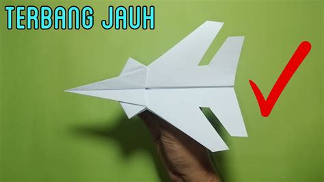 Cara Membuat Origami Pesawat Kertas Terbang Jauh Origami Paper