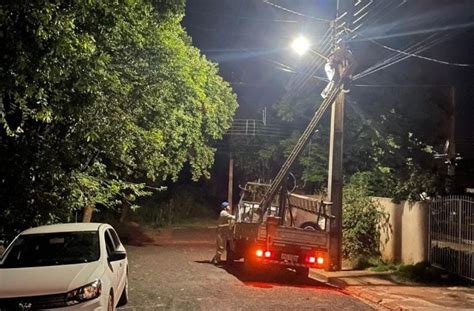 Prefeitura Inicia Troca De L Mpadas Comuns Por Led Nos Distritos De