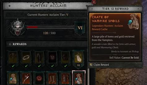 Diablo 4 Hunters Acclaim Board How To Increase Location Item