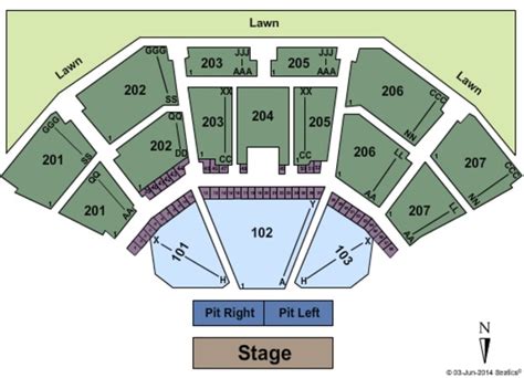 Lakewood Amphitheatre Seating Chart Atlanta Elcho Table