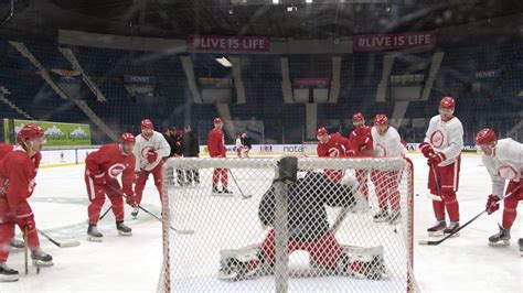 Red Wings Hit The Ice In Sweden Nhl