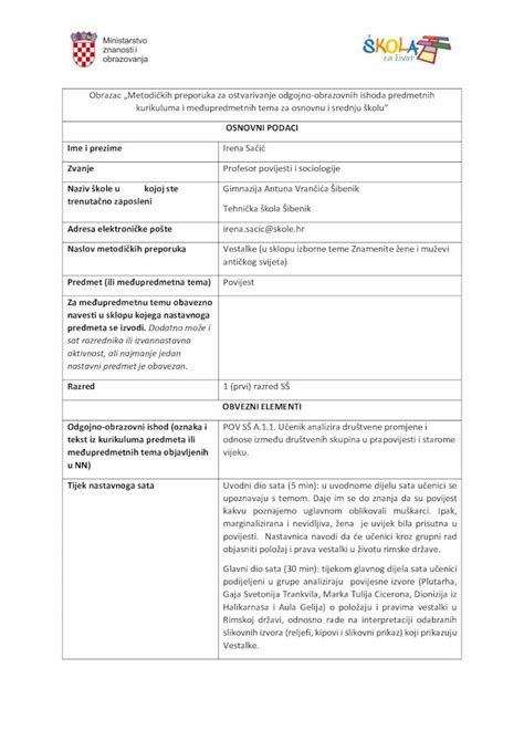 Pdf Osnovni Podaci Skolazazivot Hr Njihove Zajedni Ke Moralne