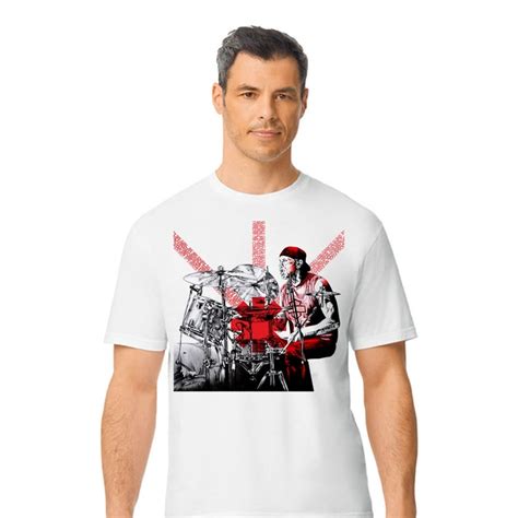 GENERICO Red HOT CHILI PEPPERS CHAD SMITH DRAW Polera Falabella