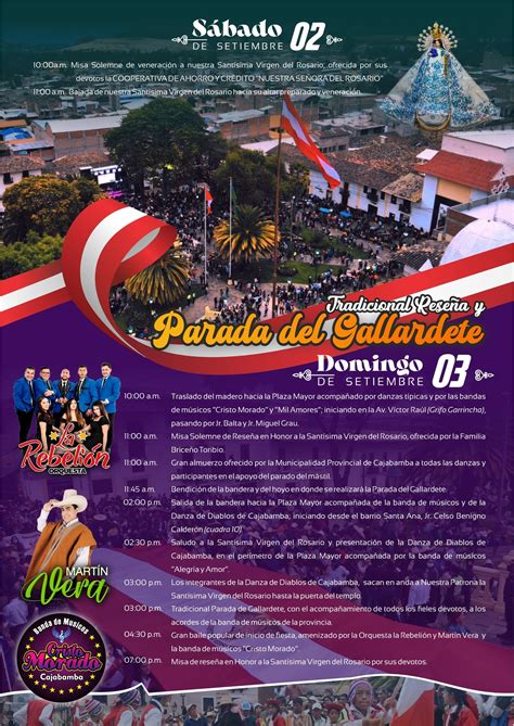 Programa De Inicio De Fiesta Patronal Campa As Municipalidad