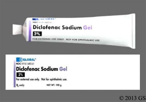 Diclofenac Sod 3 Topical Gel 100 Gms Gel 172701