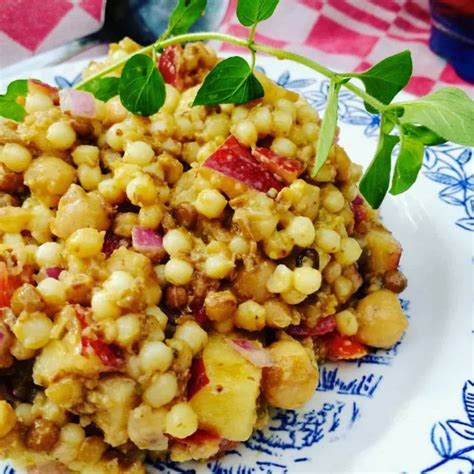 Koude Pastasalade Met Honing Mosterd Dressing Smaakvolnh