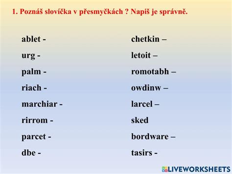Předložky online exercise for | Live Worksheets