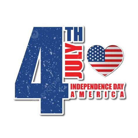 Independence Day America Vector Png Images 4th Of July Independence