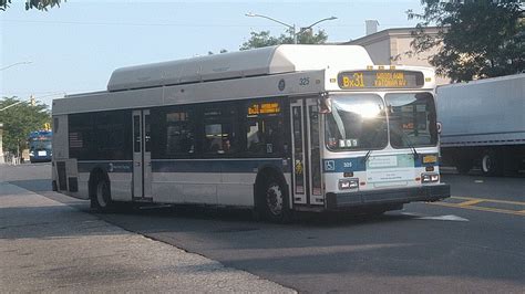 MTA NYCT Bus 2012 New Flyer C40LF 325 On The Bx31 2017 New Flyer