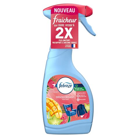 Febreze Spray D Sodorisant Textile Fruits Exotiques Ml Pas Cher