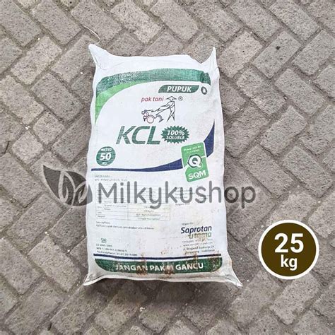 Jual Pupuk Pak Tani Kcl Putih Kg Kemasan Pabrik Via Cargo Shopee