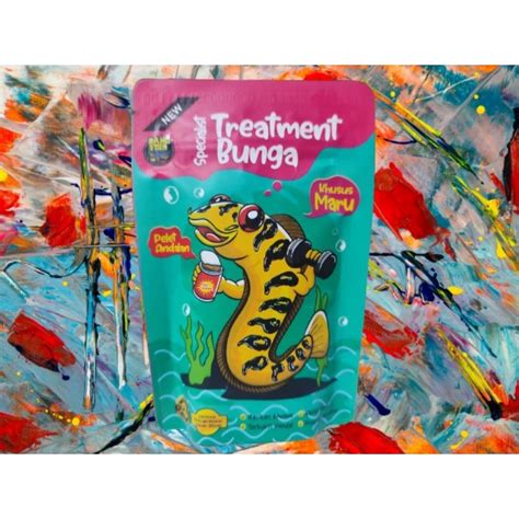 Jual Pelet Ikan Chana Andalan Bang Fish X Fajar Arief Treatment Bunga