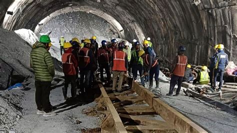 Uttarakhand Tunnel Collapse Laborers From Up Among Trapped