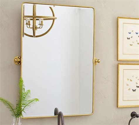 Gold Frame Bathroom Mirror Rispa