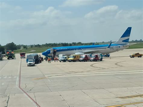 Un Avión Aterrizó De Emergencia En El Aeropuerto De Córdoba Alta Info