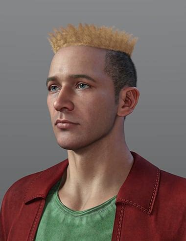 Dforce Spr Spiky Hair For Genesis Daz D