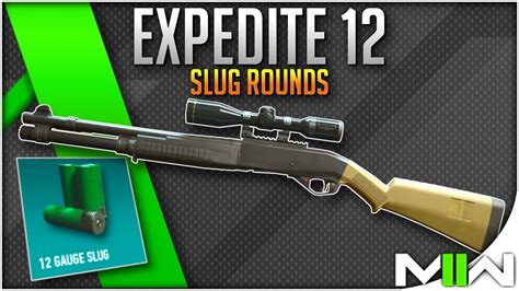 Slug Rounds On The Expedite 12 Shotgun Best Class For One Shot Kills