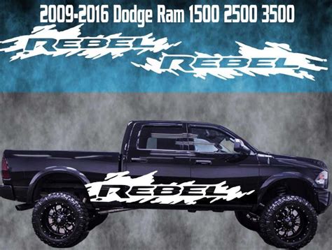 4x4 Stickers For Dodge Trucks